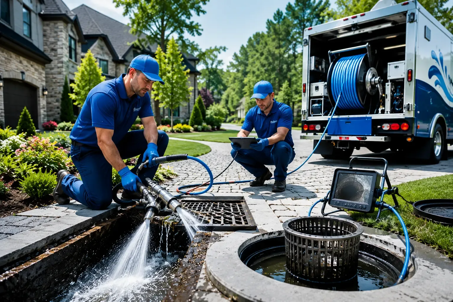 Local outdoor drain cleaning professionals in Davenport, IA